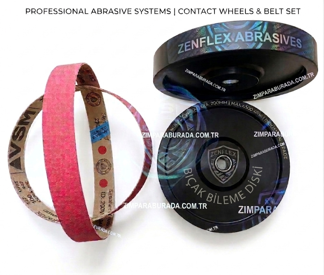 Bıçak Bileme Diski Çap 20 cm (630x30 zımpara için)