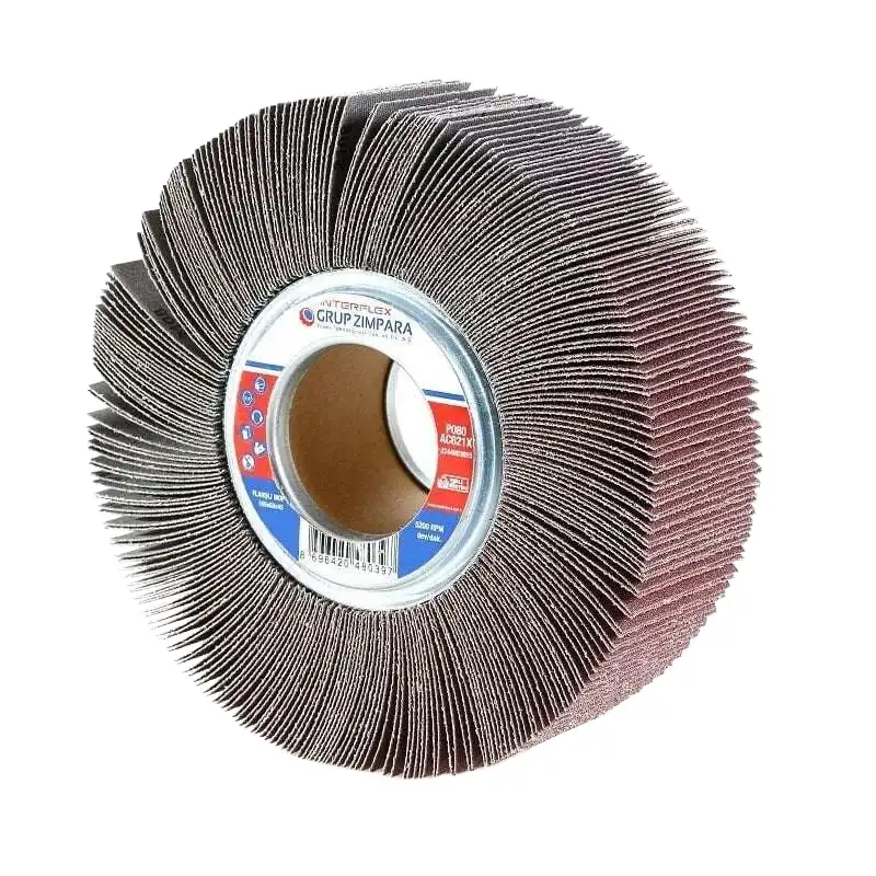 Flanşlı Mop Zımpara 165x50x45 mm