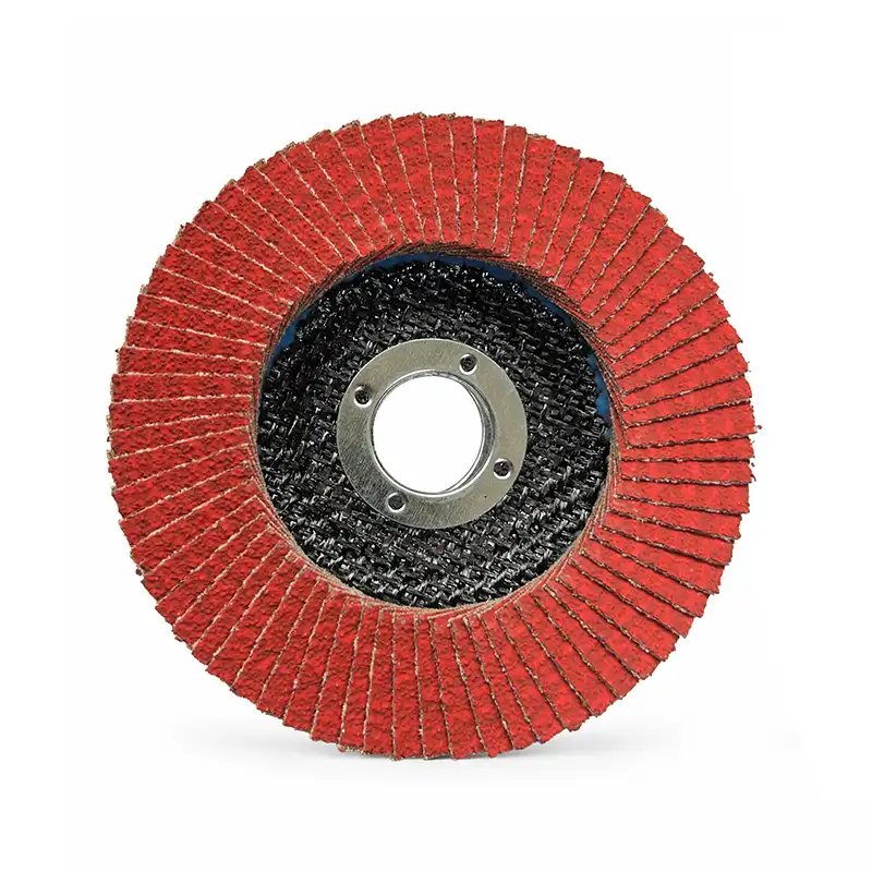 Zenflex 115 mm Seramik Flap Disk Zımpara | 40 / 60 / 80 Kum | 180 Adet | Paslanmaz Metal Zımpara Diski