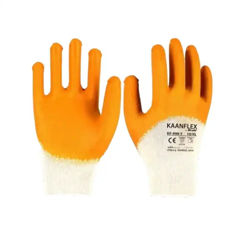 Kaanflex Sarı Nitril İş Eldiveni KF-999-Y