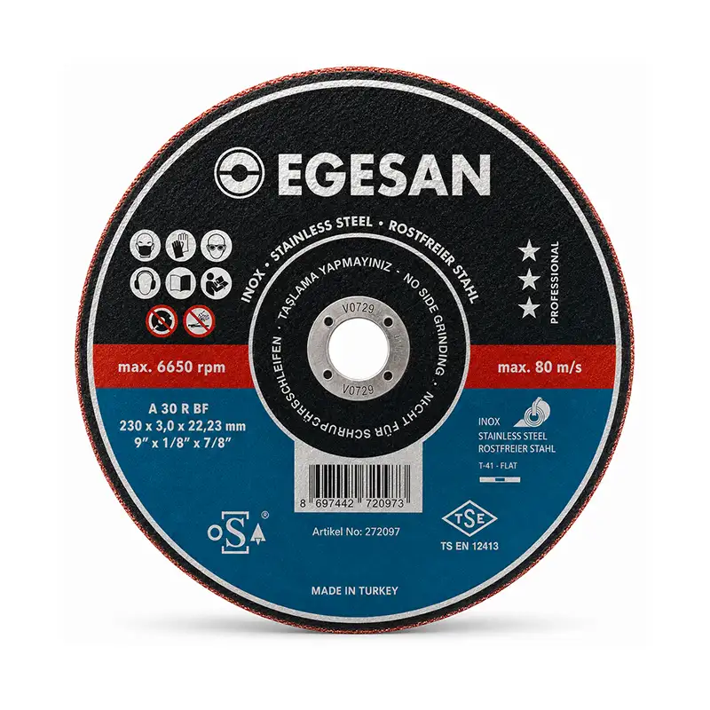 EGESAN 230x3,0x22,23 Metal Kesici Taş