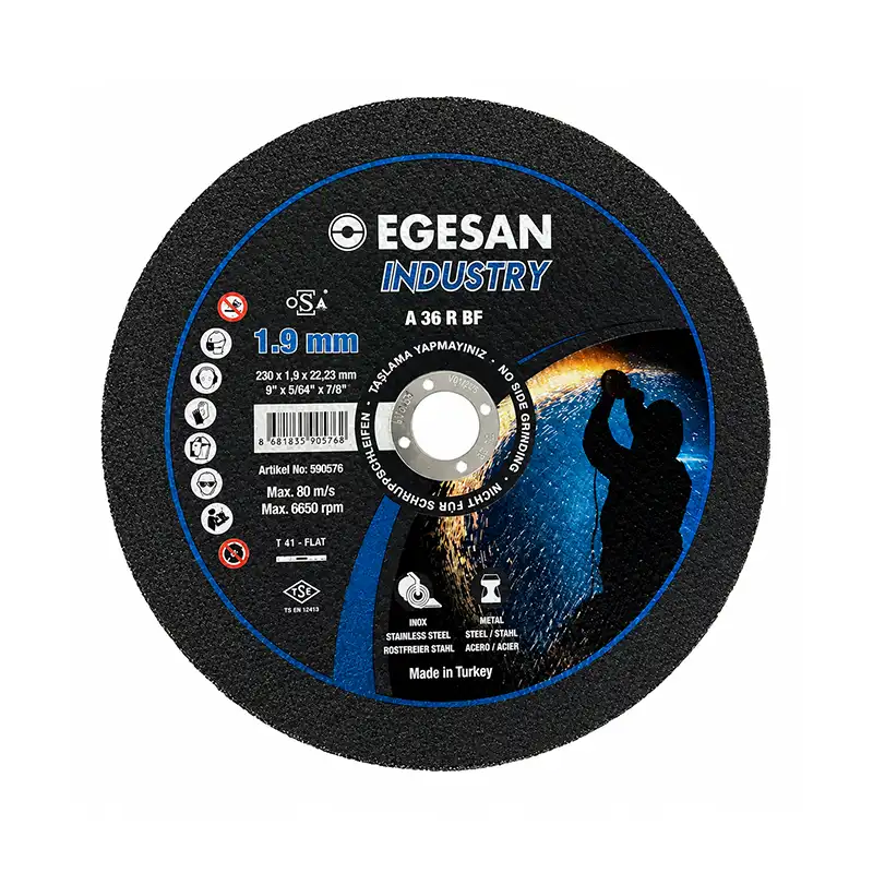 EGESAN 230 x 1,9 x 22,23 Inoks Kesici Taş