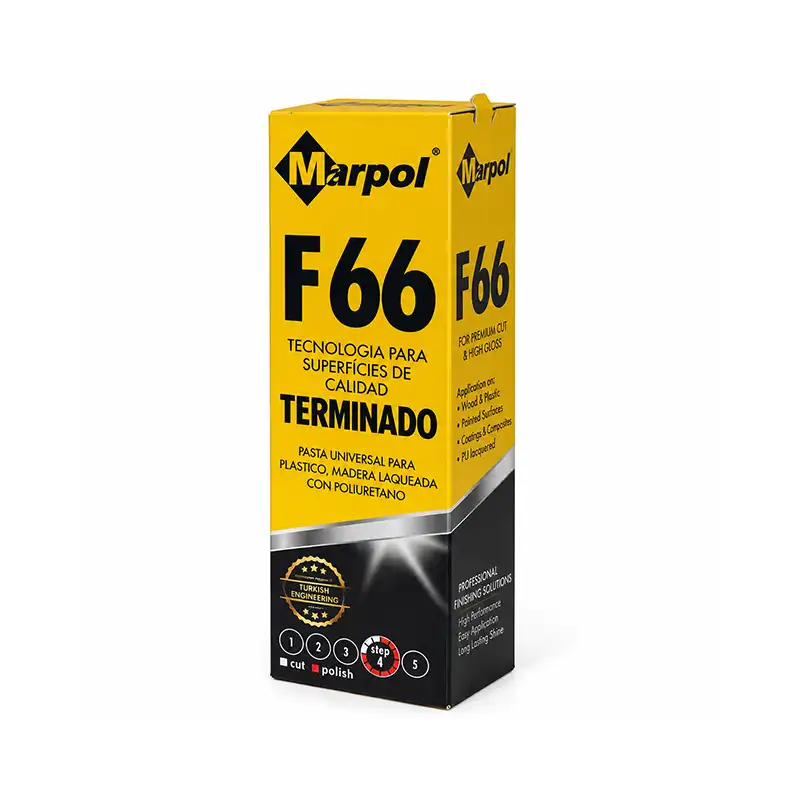 Marpol Sarı Ahşap Cilası F66 | 1,2 KG | Ahşap Polisaj ve Parlatma Cilası