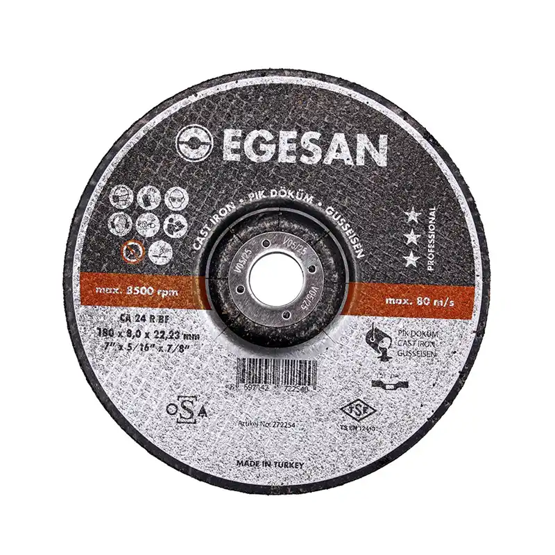 EGESAN 180 x 8,0 x 22,23 Metal Taşlama Taşı