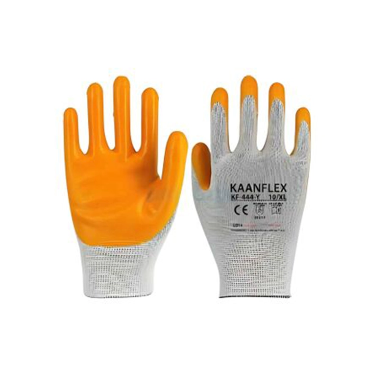 Kaanflex Sarı Nitril İş Eldiveni KF-444-Y